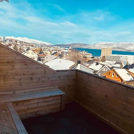 Golden View - Utsikt, Parkering, Naer Sentrum Tromsø